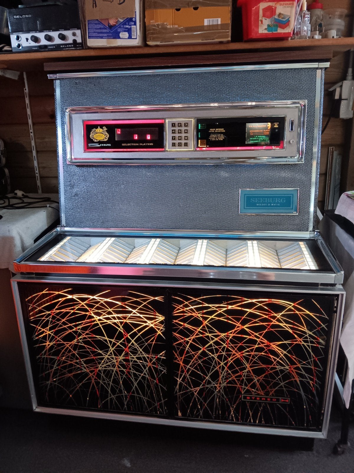 jukebox  seeburg  Appolo, Ophalen, Seeburg