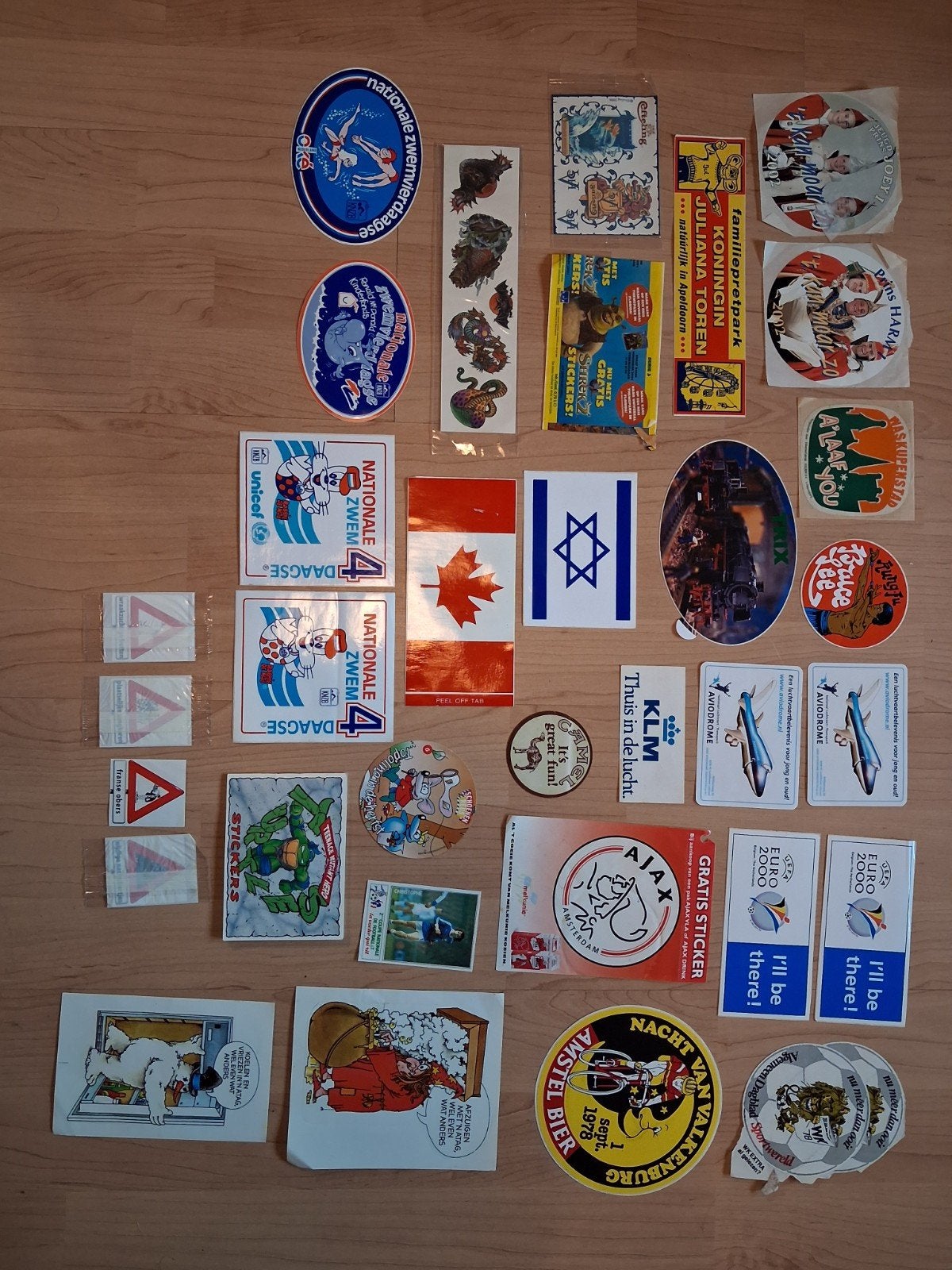 lot stickers en wrijfplaatjes, tatoo's, Hobby en Vrije tijd, Ophalen of Verzenden