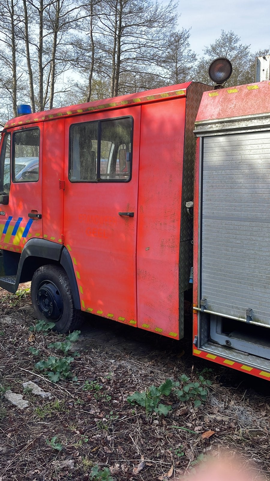 Brandweerwagen, Ophalen