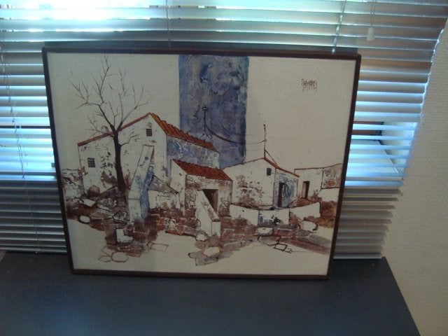 HUILE SUR TOILE, Peinture à l'huile, Signé, Enlèvement, Autres styles