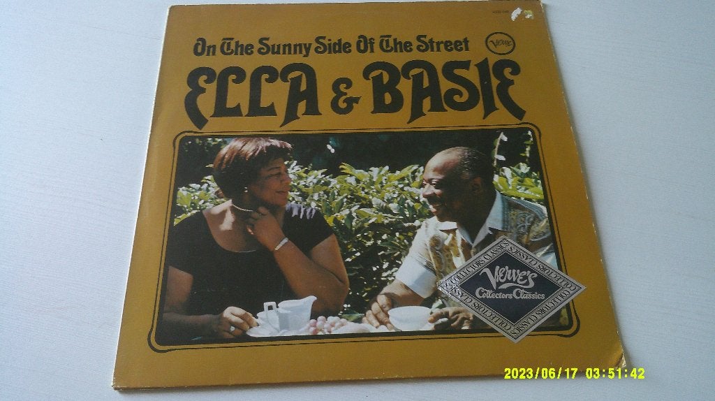 Ella Fitzgerald/ Count Basie–On the sunny side of the street, LP, Gebruikt, Ophalen of Verzenden, Jazz