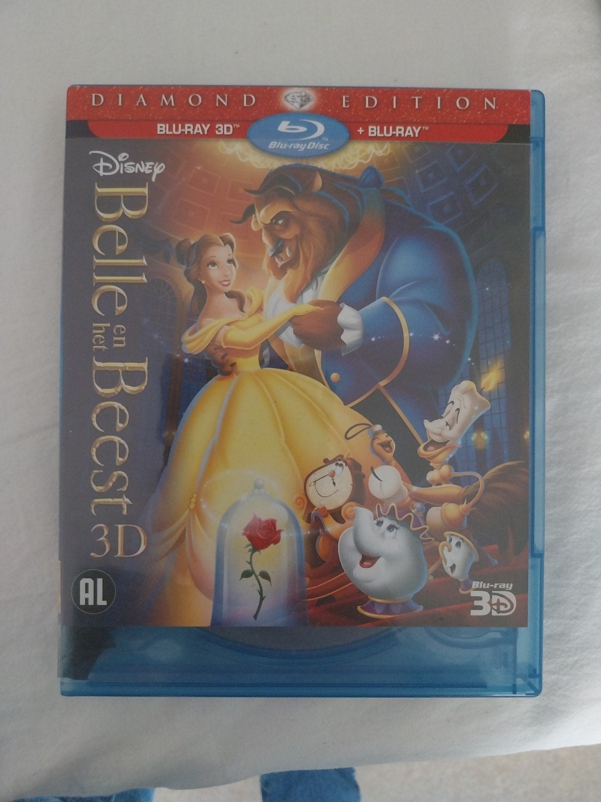 belle en het beest, Cd's en Dvd's, Blu-ray, Ophalen, Alle leeftijden, Film, 3D Blu-ray