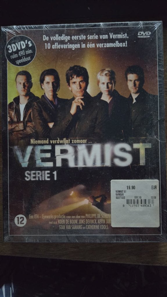 3 DVD Box Serie 1 Vermist - Sealed, Cd's en Dvd's, Actiethriller, Nieuw in verpakking, Vanaf 12 jaar, Inclusief doosje