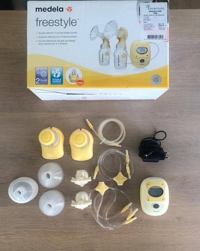 Medela freestyle borstpomp - kolven, Enfants & Bébés, Aliments pour bébé & Accessoires, Utilisé, Medela, Portable, Enlèvement