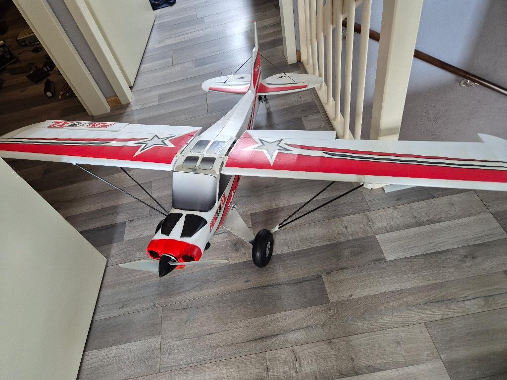 Multiplex xl Funcub, Hobby en Vrije tijd, Modelbouw | Radiografisch | Vliegtuigen, Ophalen, Zo goed als nieuw, Elektro, RTF (Ready to Fly)