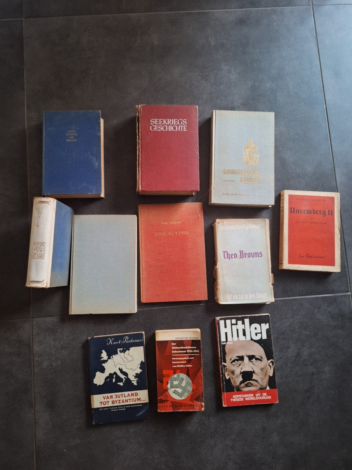 Lot Boeken Wo2 Duits, Verzamelen, Ophalen of Verzenden