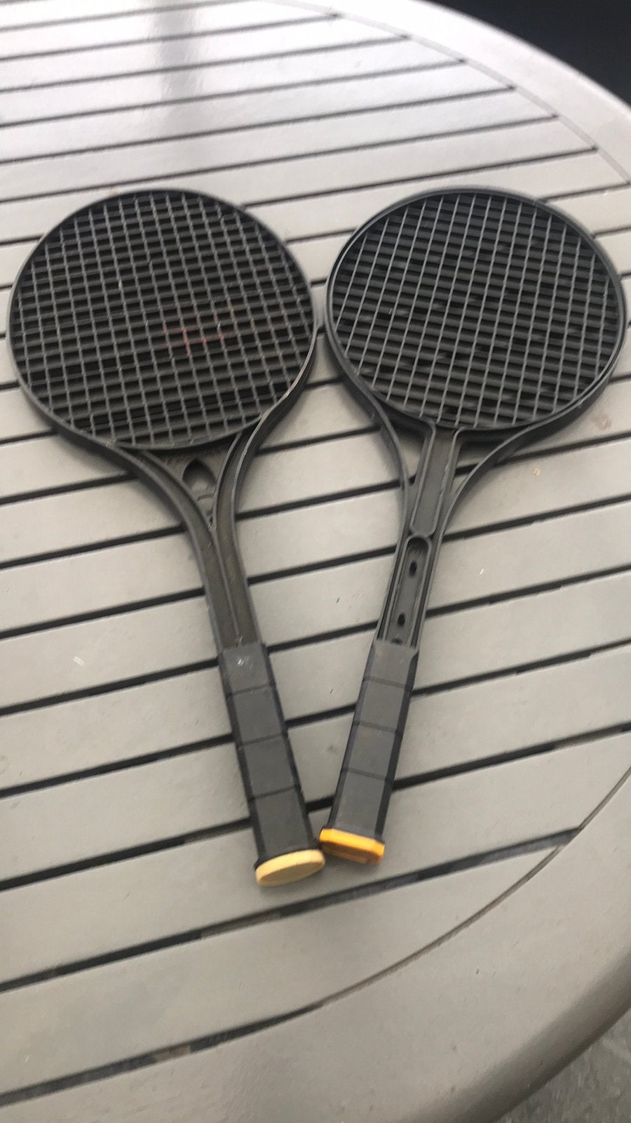 Badminton of tennisracket, Sports & Fitness, Tennis, Enlèvement ou Envoi, Comme neuf