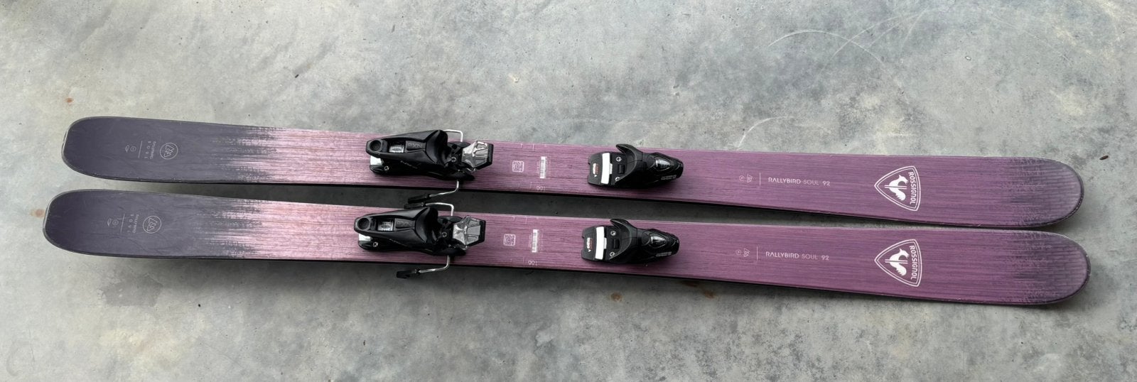 Rossignol skilatten + bindingen, Sport en Fitness, Ophalen, Zo goed als nieuw, Rossignol