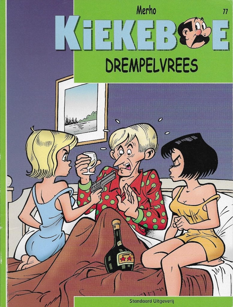 Kiekeboe - Nr77- Drempelvrees, Une BD, Enlèvement ou Envoi, Utilisé, Merho