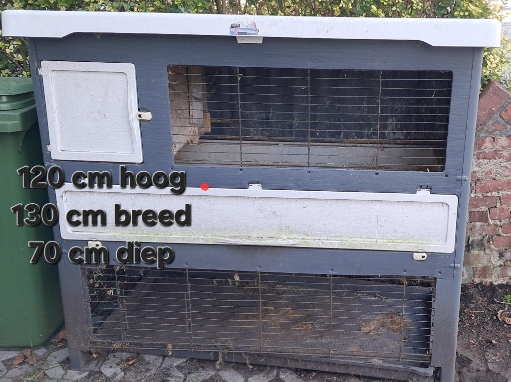 Gratis - Hok voor knaagdieren - Gratis, Dieren en Toebehoren, Ophalen, 90 cm of meer, Hok, Cavia