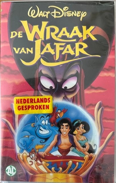 De wraak van Jafar - Disney - VHS CASSETTE - NL Versie, Ophalen, Nederlands, Nieuw in verpakking, VHS