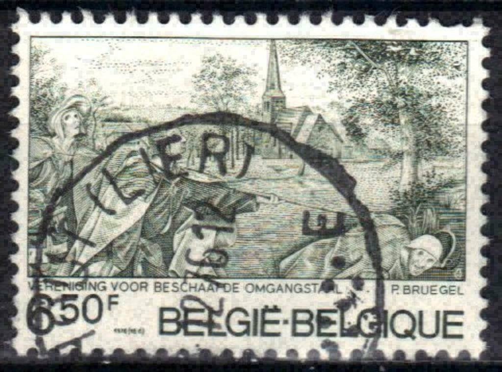 Belgique 1976 - Yvert 1826/OBP 1831 - Culture (ST), Envoi, Affranchi, Oblitéré