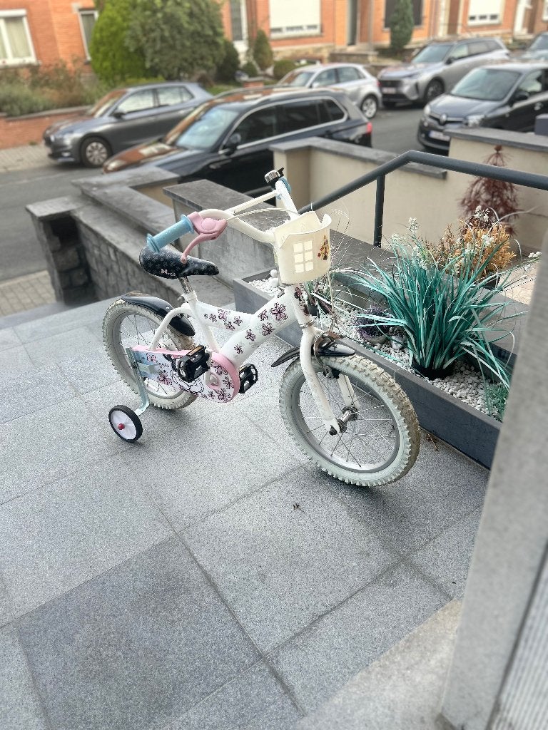 Vélo fille, Enlèvement, Utilisé