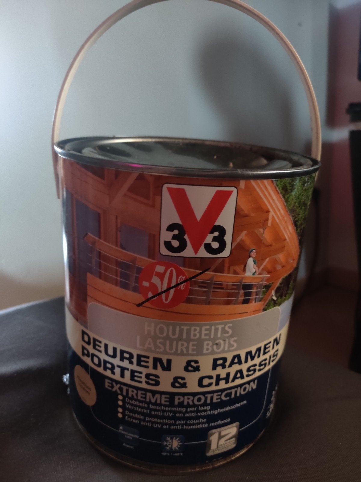 V33 Houtbeits – Deuren & Ramen – Extreme Protection – 2,5L, Ophalen