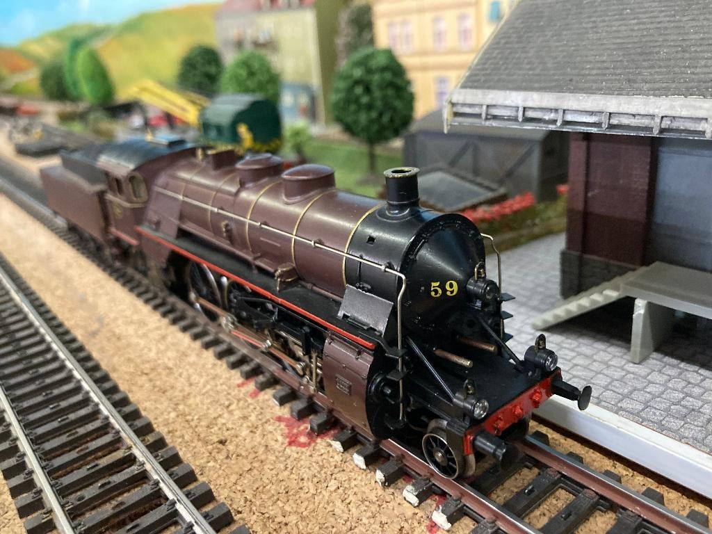 Locomotive à vapeur Märklin 3111 SNCB numérisée, Hobby & Loisirs créatifs, Trains miniatures | HO, Enlèvement ou Envoi, Courant alternatif