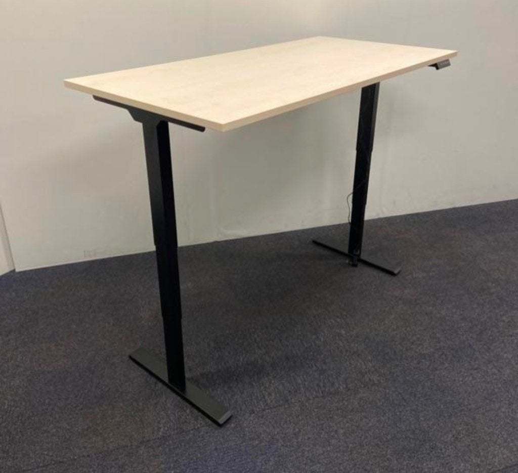 Bureau électrique 160x80cm, Enlèvement, Électrique, Noir