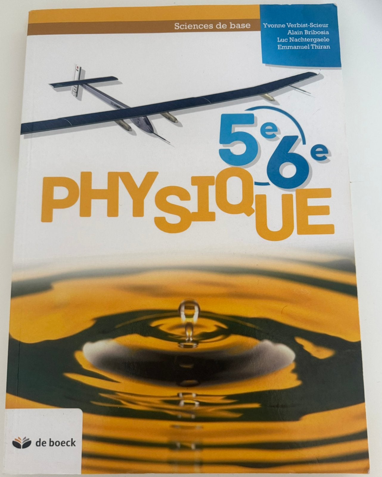 Physique 5/6e, Livres, Enlèvement, Comme neuf