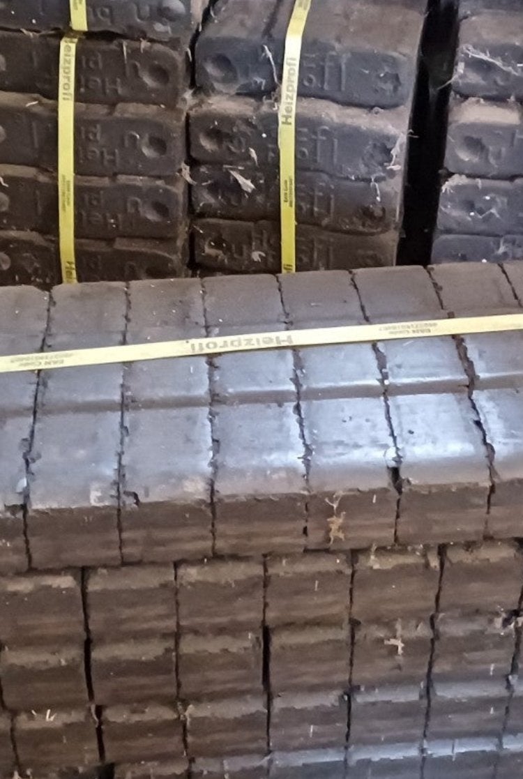 Heizprofi bruinkool briketten - pak van 44 stuks, Enlèvement