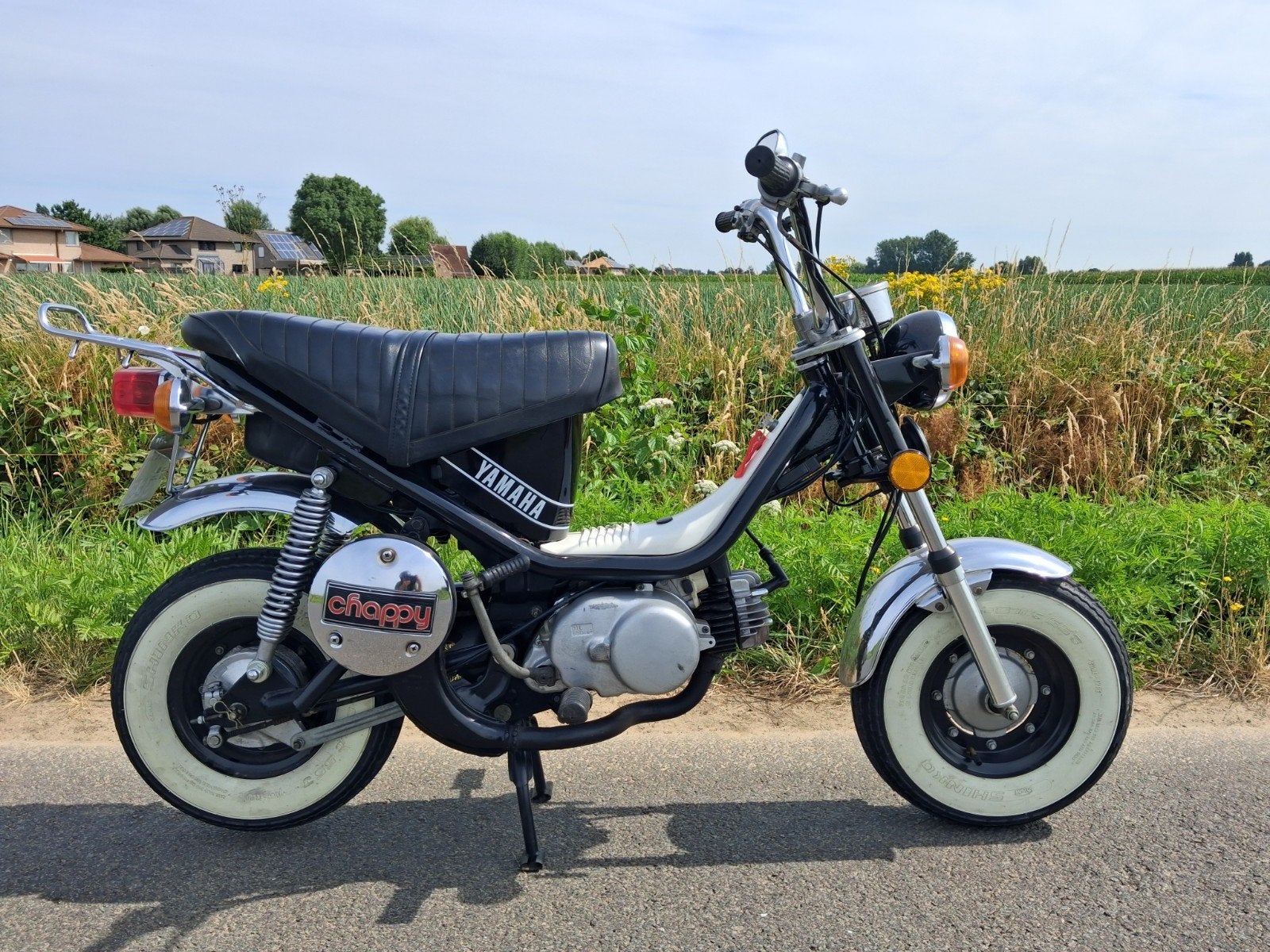 Yamaha chappy, Fietsen en Brommers, Ophalen, Yamaha, Klasse B (45 km/u), 2 versnellingen