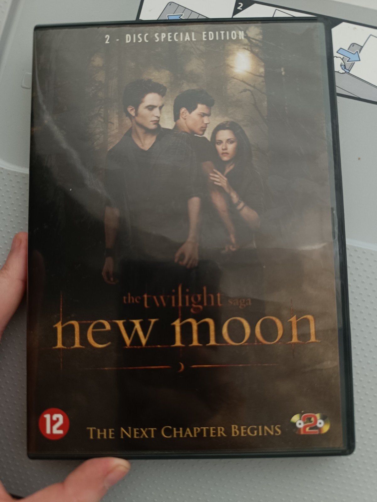 Dvd Twilight New Moon, Enlèvement ou Envoi, Anglais, Néerlandais, Autres genres