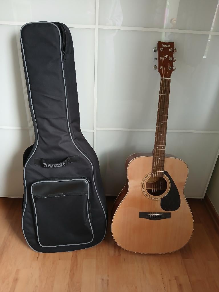 Yamaha F370 western/steelstring akoestische gitaar +draagzak, Enlèvement, Comme neuf, Guitare Western ou Guitare Folk
