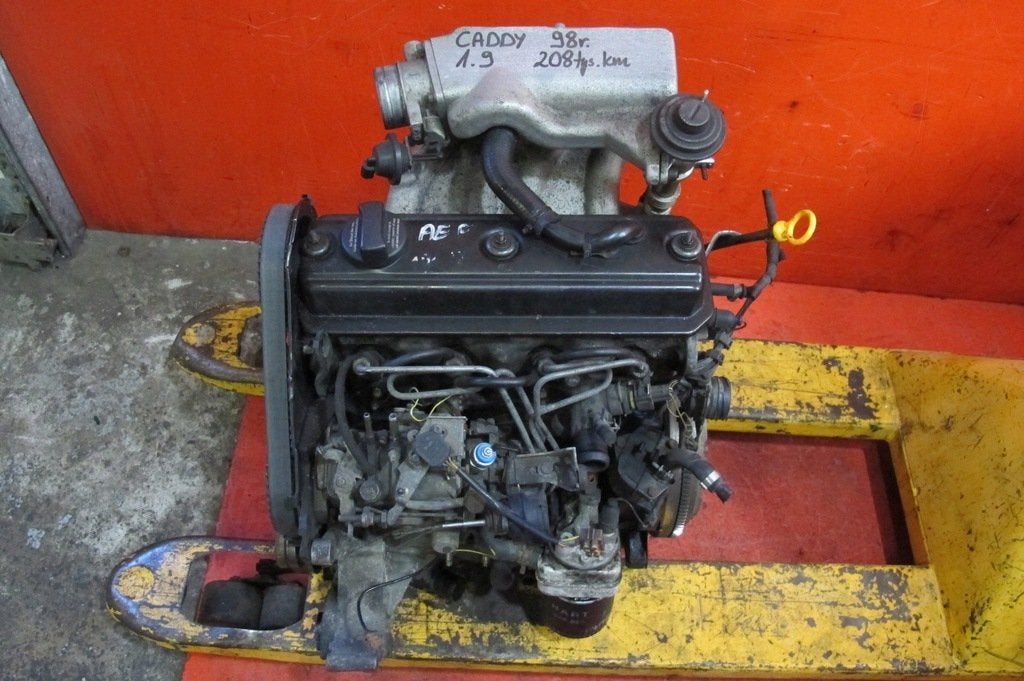 Moteur AEF Complet CADDY POLO FELICIA SKODA VW, Envoi, Utilisé, Skoda