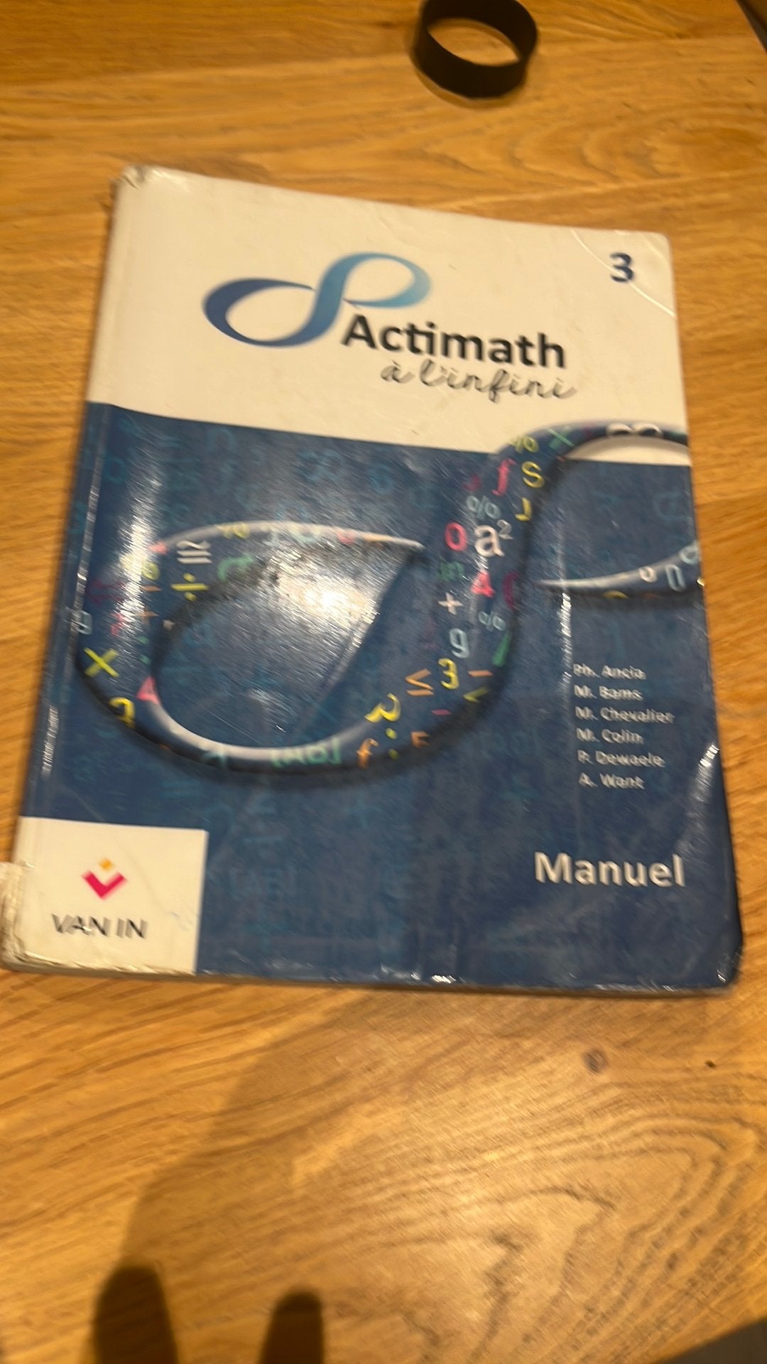 Actimath à l’infini 3 Manuel, Livres, Enlèvement