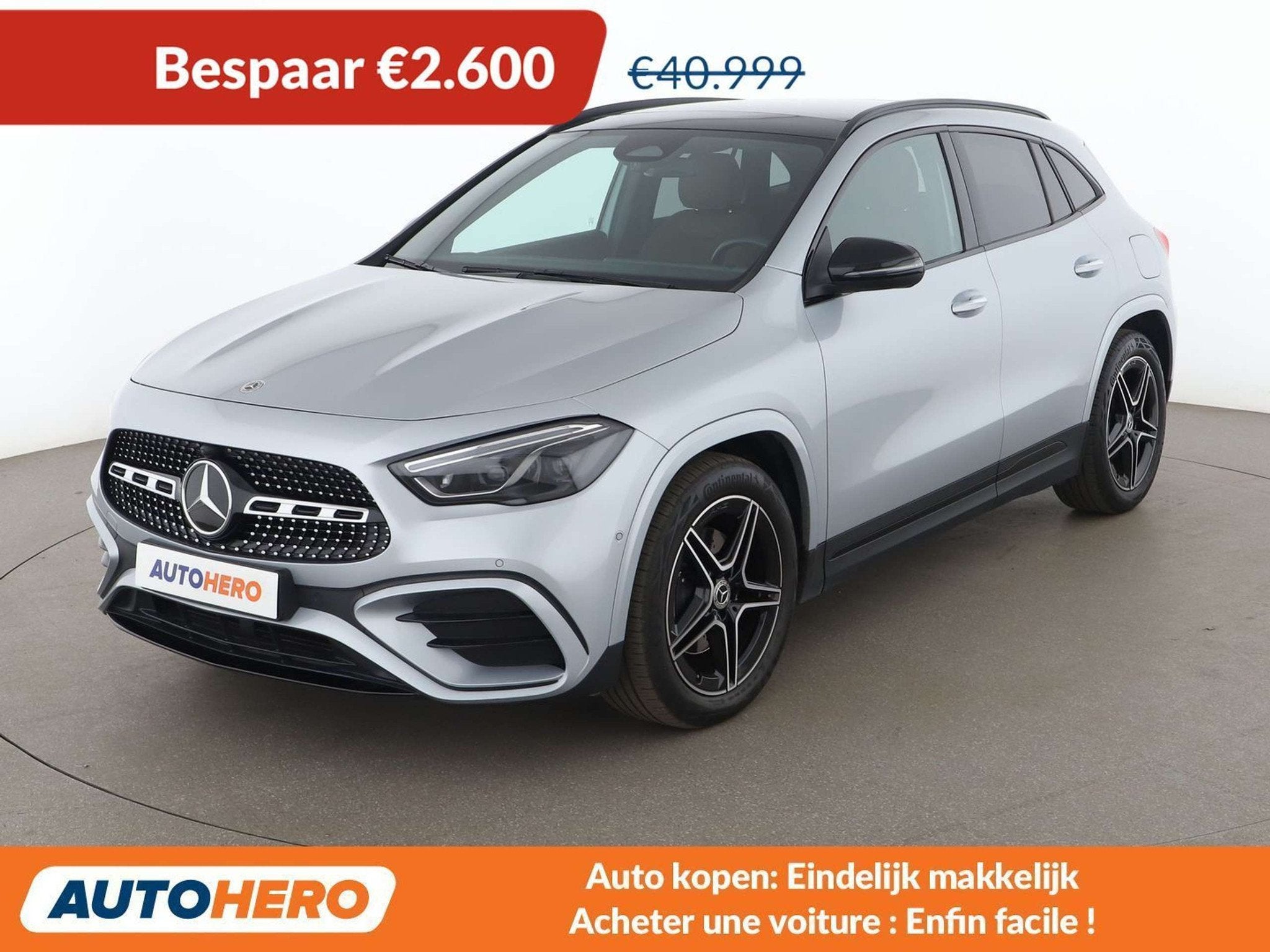 Mercedes-Benz GLA 180 GLA 180 d AMG Line (automatique), Autos, Argent ou Gris, Achat, Ordinateur de bord, 116 ch