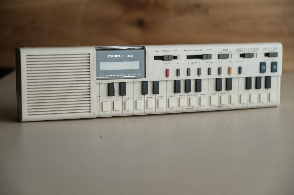 Casio VL-1 VL-Tone Vintage Synthesizer + Calculator | 1981, Muziek en Instrumenten, Keyboards, Ophalen of Verzenden, Gebruikt
