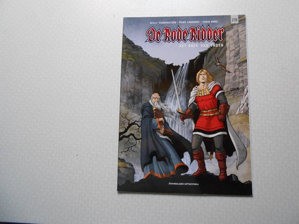 Rode ridder 270 Het boek van Thoth 2021 1 ste druk., Neuf, Enlèvement ou Envoi, Willy Vandersteen, Une BD