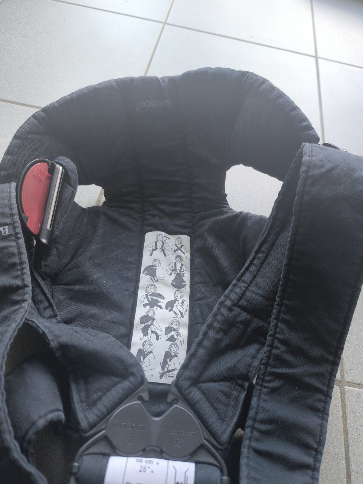 Porte-bébé original BabyBjörn, Porte-bébé, Ventre, Enlèvement, Utilisé