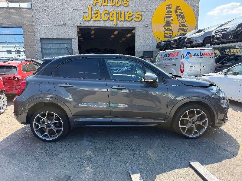 FIAT 500 X SPORT BENZINE 01/21, Auto's, Zwart, Bedrijf, Handgeschakeld, Stadsauto