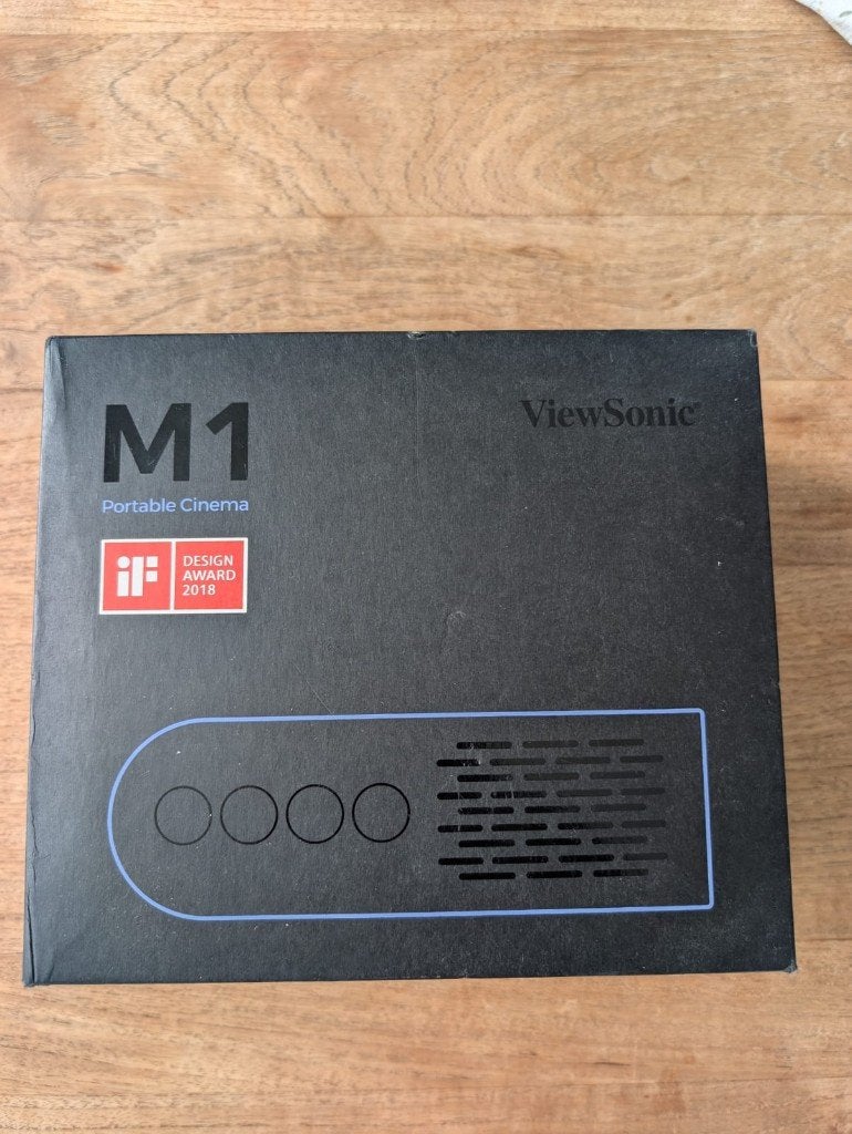 Projecteur de cinéma portable ViewSonic M1, Enlèvement ou Envoi, LED, Comme neuf, Autres résolutions