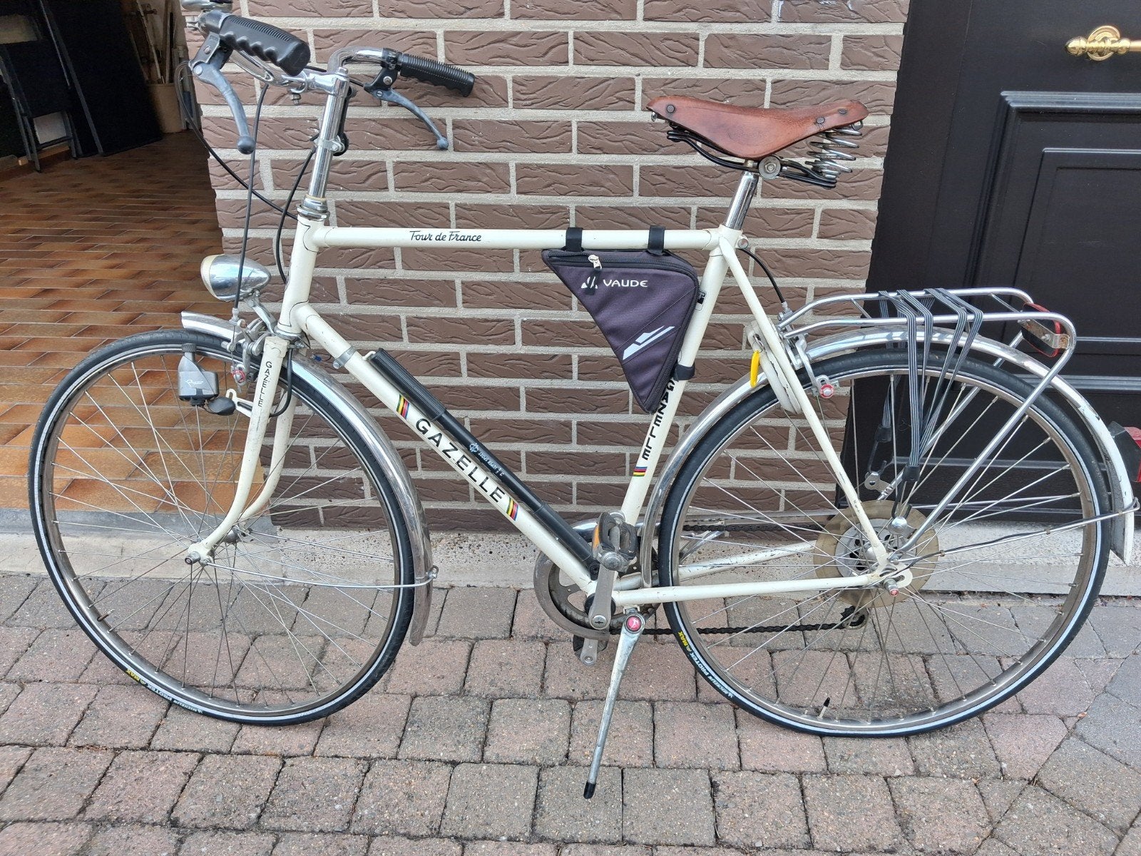 gazelle herenfiets tour de france retro, Fietsen en Brommers, Ophalen, Gebruikt, Gazelle