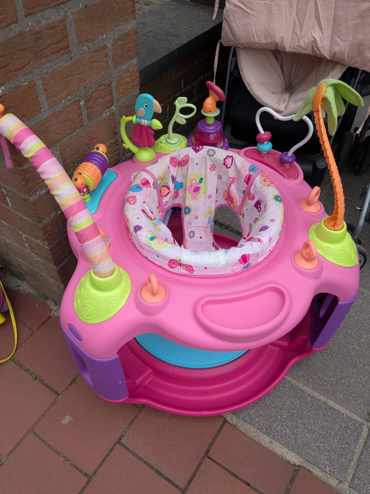 Bright Starts Sweet Safari Bounce-A-Round activiteitenstoel, Enfants & Bébés, Jouets | Extérieur | Jouets en vrac, Enlèvement
