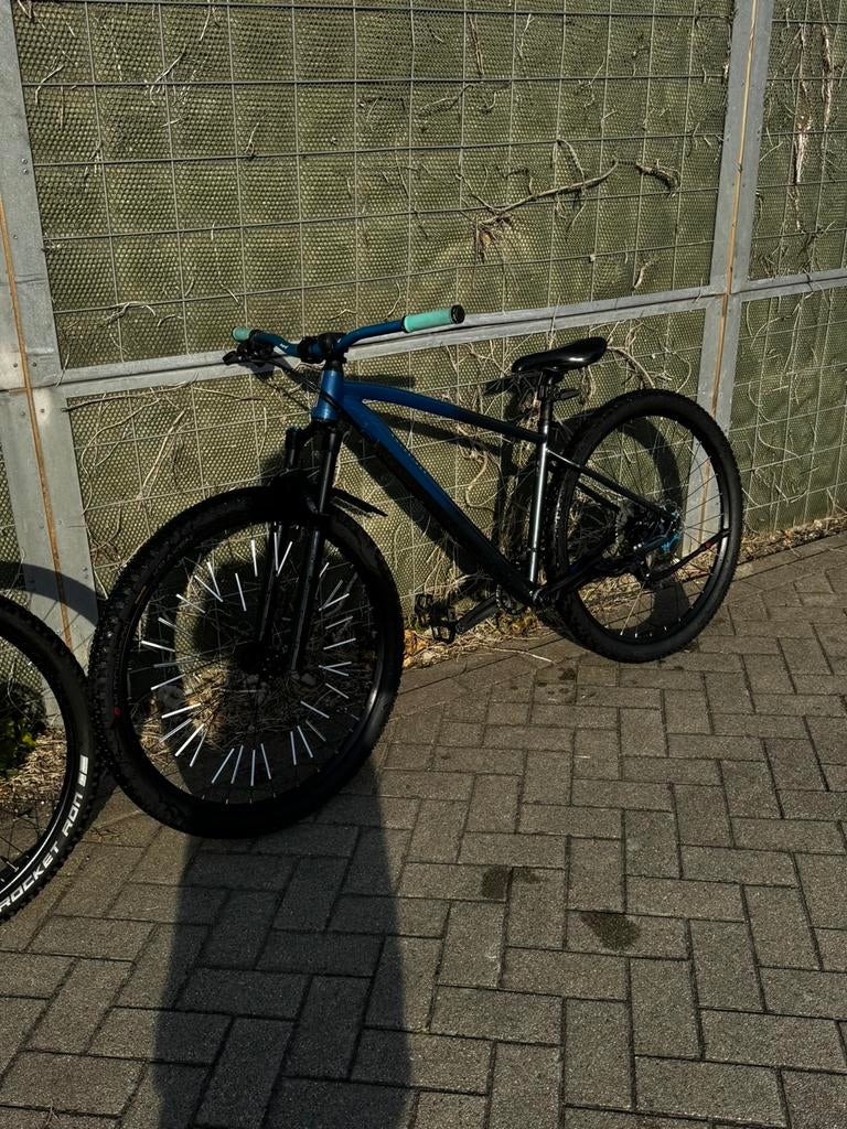Mtb Rockrider, Fietsen en Brommers, Fietsen | Mountainbikes en ATB, Hardtail, Heren, Zo goed als nieuw, 53 tot 57 cm