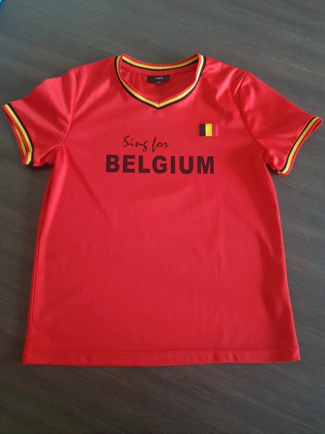 Rode Duivels / België Supportersshirt JBC - Maat 128, Garçon ou Fille, Chemise ou À manches longues, JBC, Enlèvement