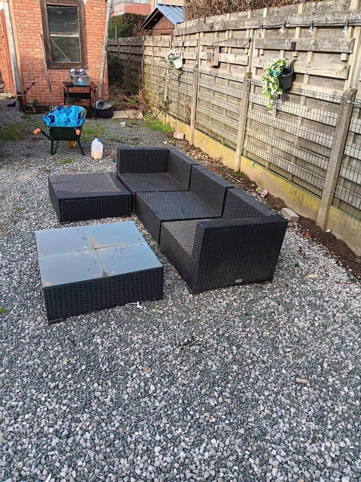 Lounge setje, Tuin en Terras, Ophalen, Zo goed als nieuw
