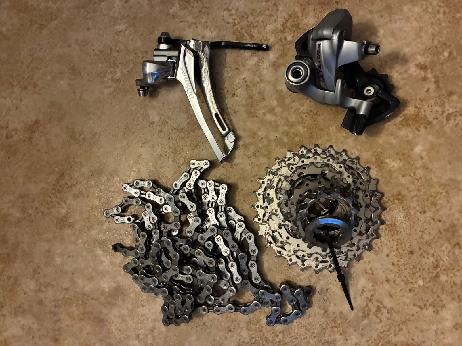 Shimano Ultegra FD6700 groupset, Vélos & Vélomoteurs, Vélos Pièces, Enlèvement ou Envoi, Utilisé, Racefiets, Autres types