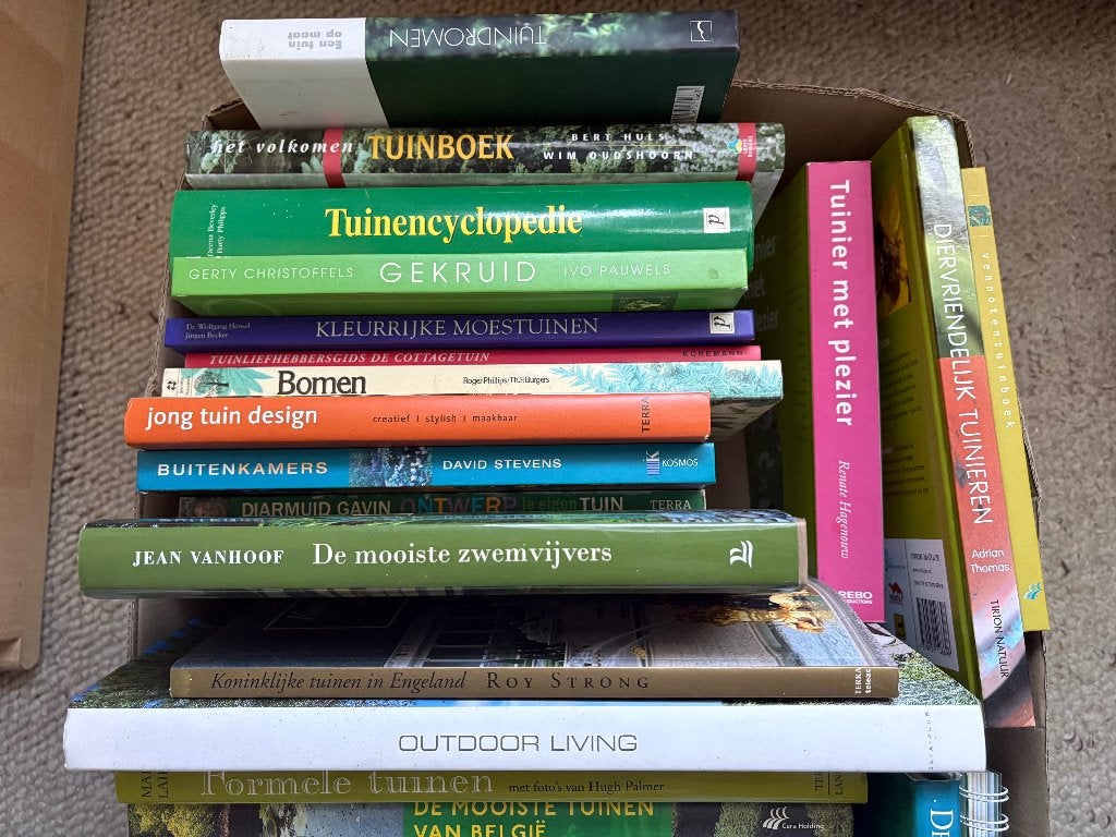 Lot tuinboeken, Ophalen, Zo goed als nieuw, Diverse auteurs, Tuinieren en Tuinplanten