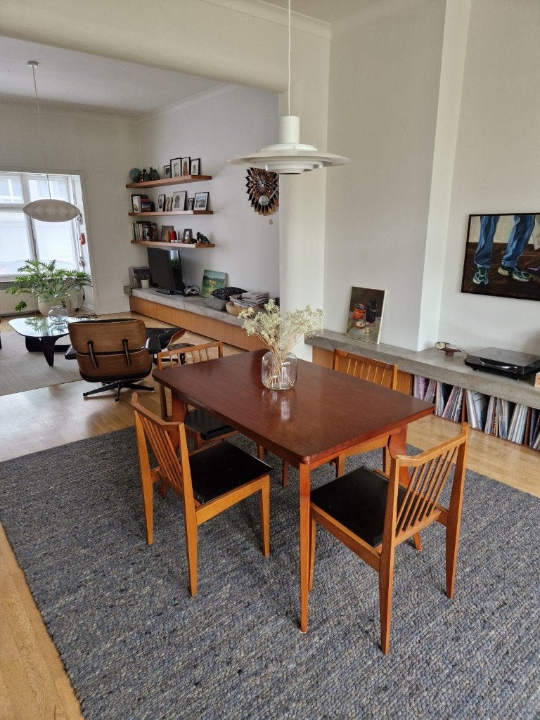 Vintage midcentury eettafel (verlengbaar) | tafel | retro, Ophalen, Gebruikt, Vijf personen of meer, 150 tot 200 cm