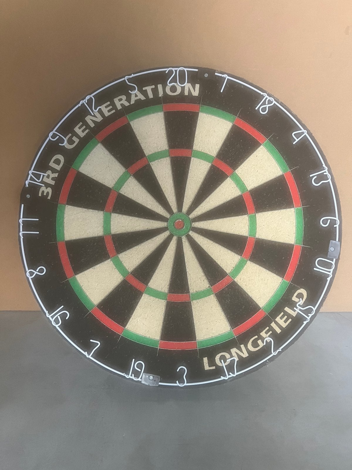 Longfield dartbord, Sport en Fitness, Ophalen, Zo goed als nieuw, Dartbord