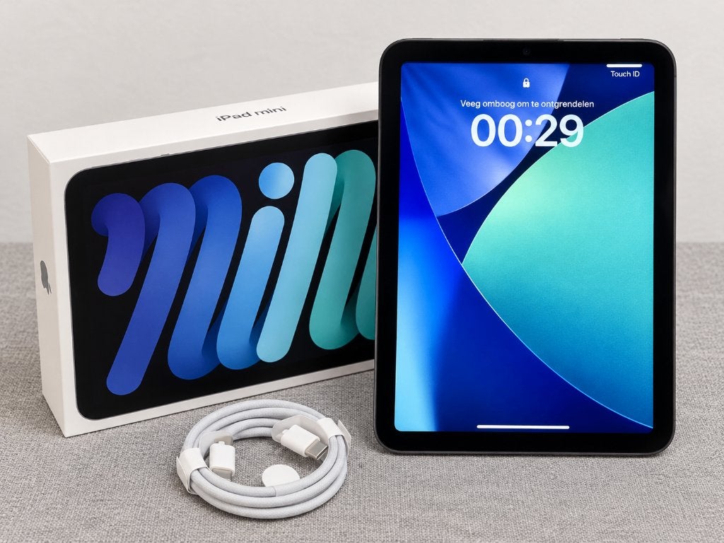 Apple iPad mini 7 (A17 Pro) | 128GB | Wi-Fi + Cellular 5G, Computers en Software, Ophalen, 8 inch, Zo goed als nieuw, 128 GB
