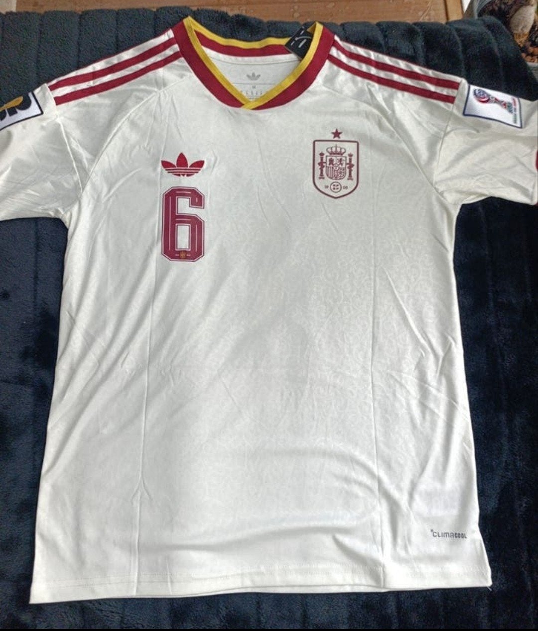 Spanje Merino Uitshirt Origineel WorldCup Finale Nieuw 2026, Verzenden, Shirt