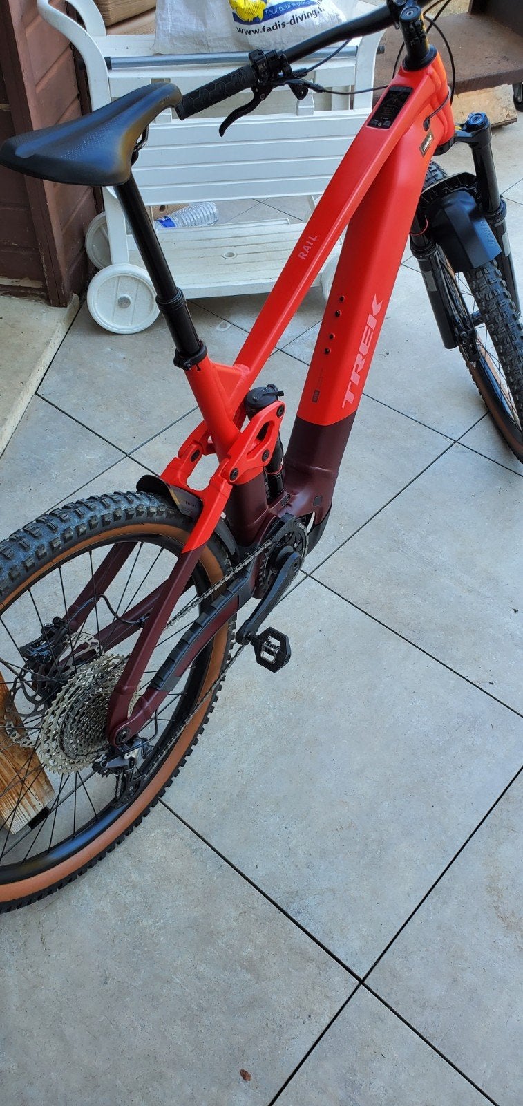 Vttae Trek Rail 5, Fietsen en Brommers, Ophalen, 57 cm of meer, Zo goed als nieuw, Schijfrem