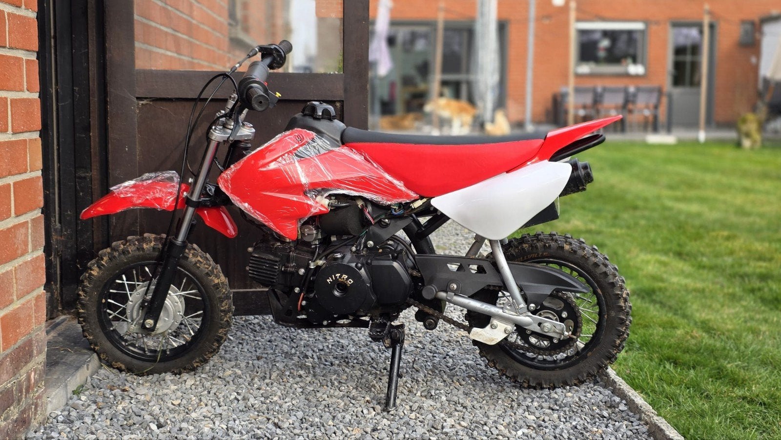 Pitbike cross moto 90cc, Fietsen en Brommers, Ophalen, Pitbike