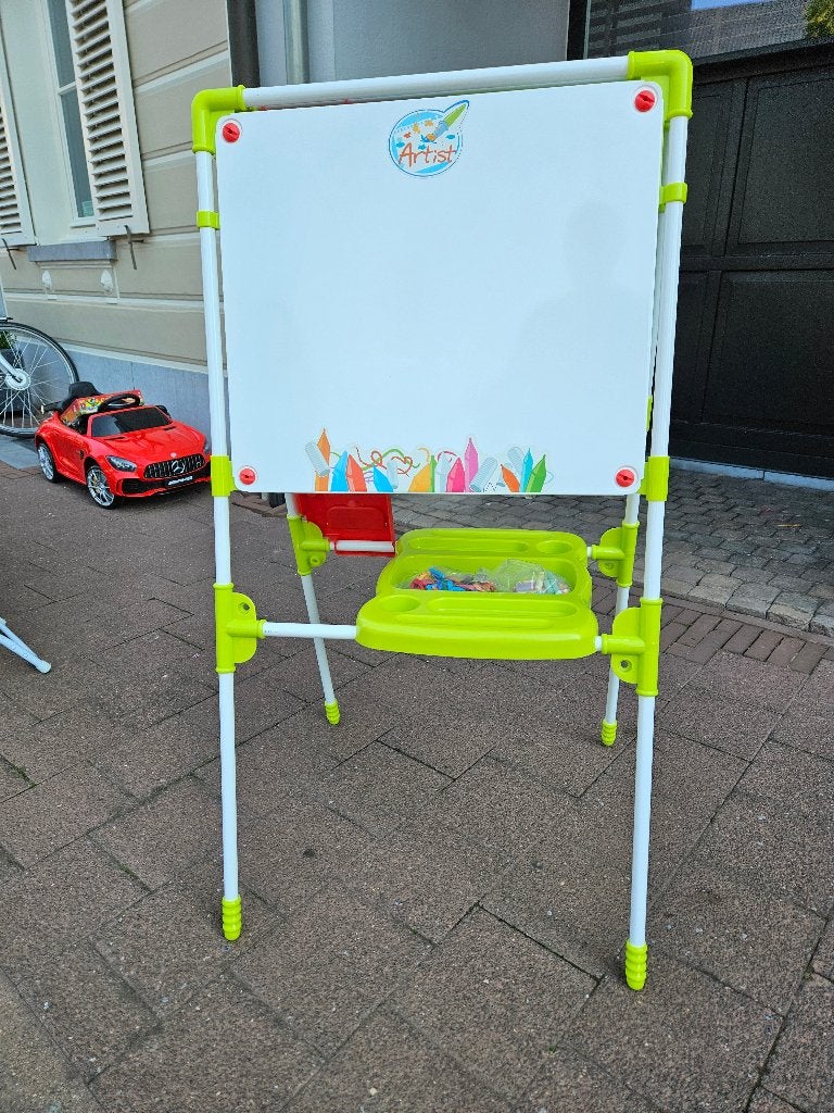 2-in-1 Kinder Tekenezel / Schildersezel Magnetisch Krijtbord, Diversen, Ophalen, Gebruikt, Krijtbord