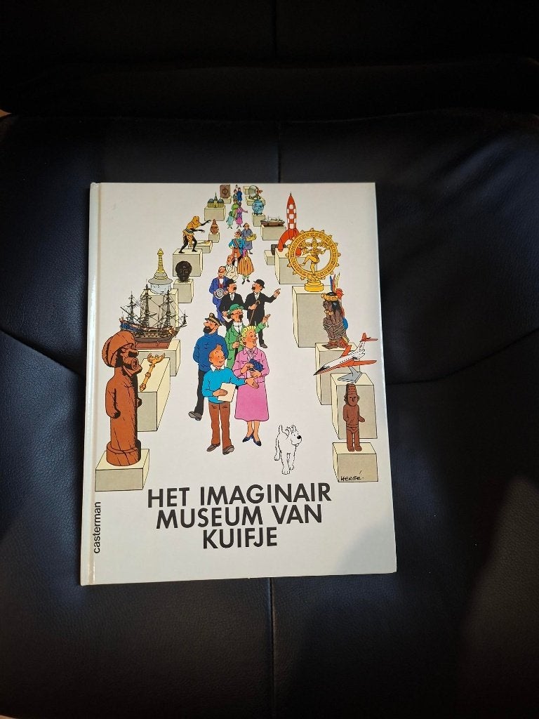 Boek Het imaginair museum van Kuifje, Collections, Enlèvement, Tintin, Comme neuf, Livre ou Jeu
