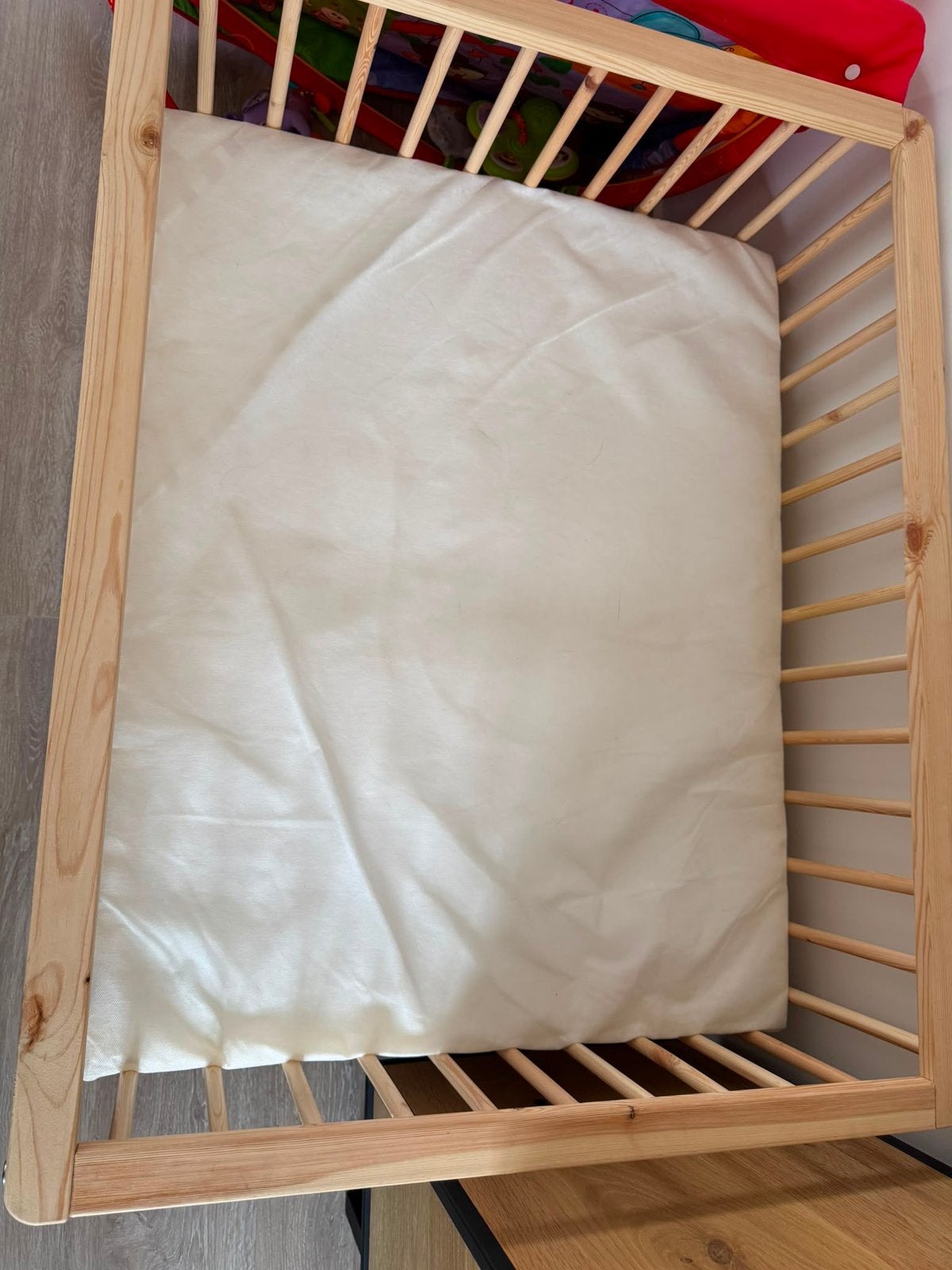 Quasi nieuwe Matras babybedje, Kinderen en Baby's, Kinderkamer | Bedden, Ophalen, Zo goed als nieuw, Minder dan 140 cm, Matras