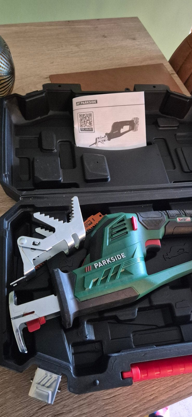 Scie sabre/ coupe branche Parkside 20v, Bricolage & Construction, Enlèvement ou Envoi, Comme neuf, Scie sabre, Parkside